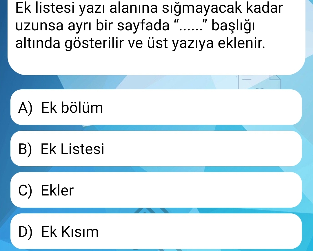 Soru Görseli